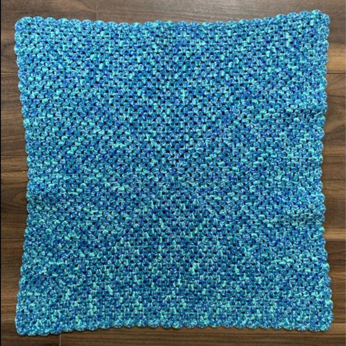 Baby Boy Hand Crocheted Blanket - Image 2