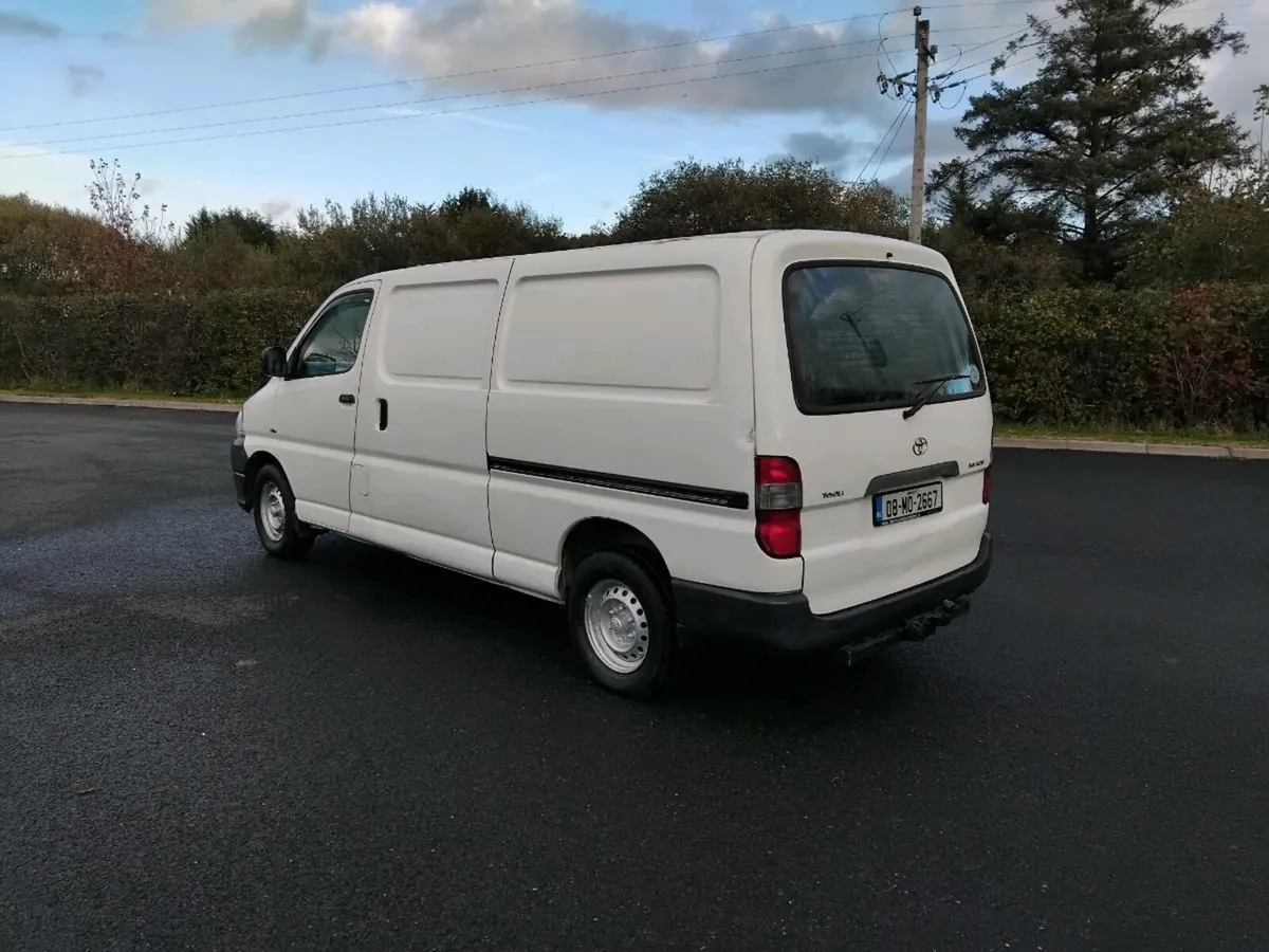Low kms 2008 Toyota hiace test 20/04/26 - Image 4