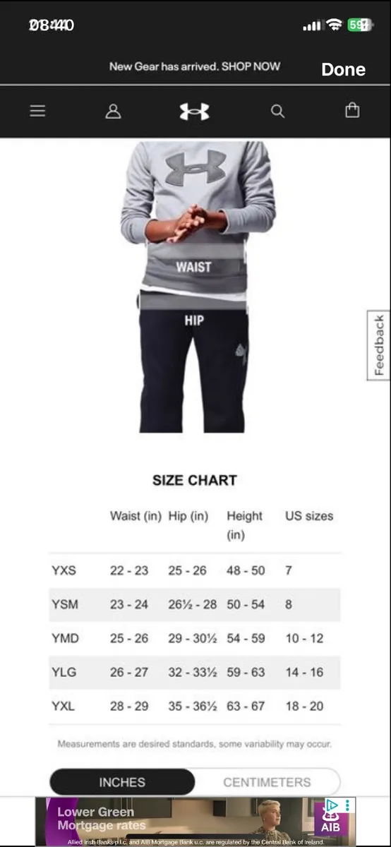 Under Armour Tracksuit 12-13yrs - Image 3