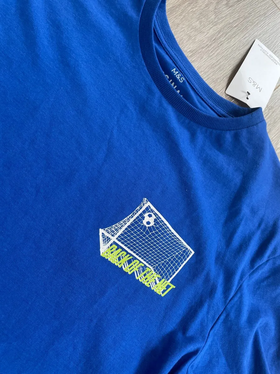 BRAND NEW M&S Football T-shirt - Image 2