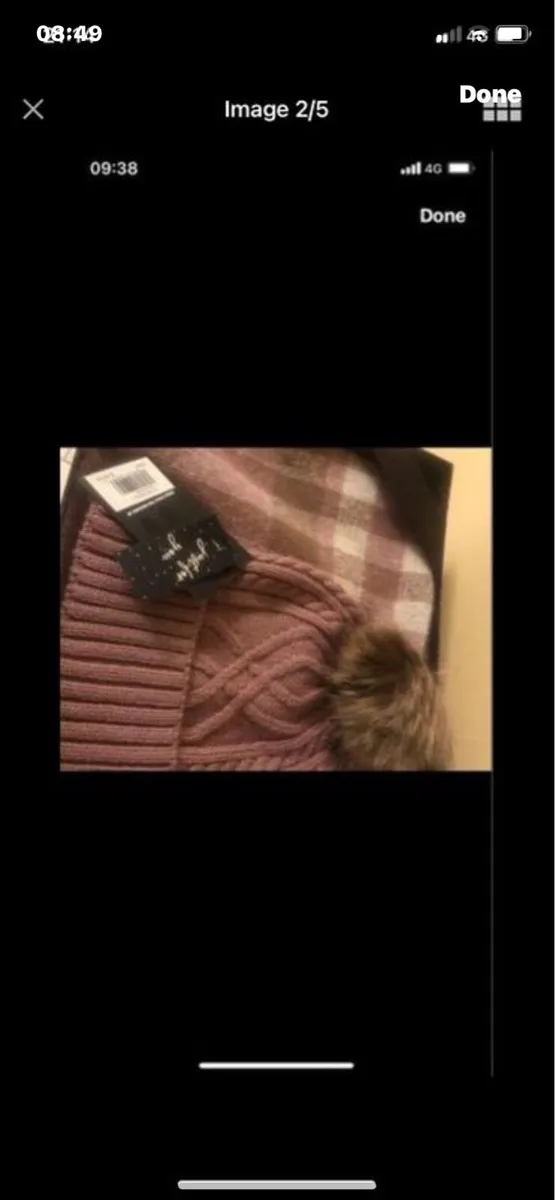 Nine West Scarf & Beanie Set - Image 2