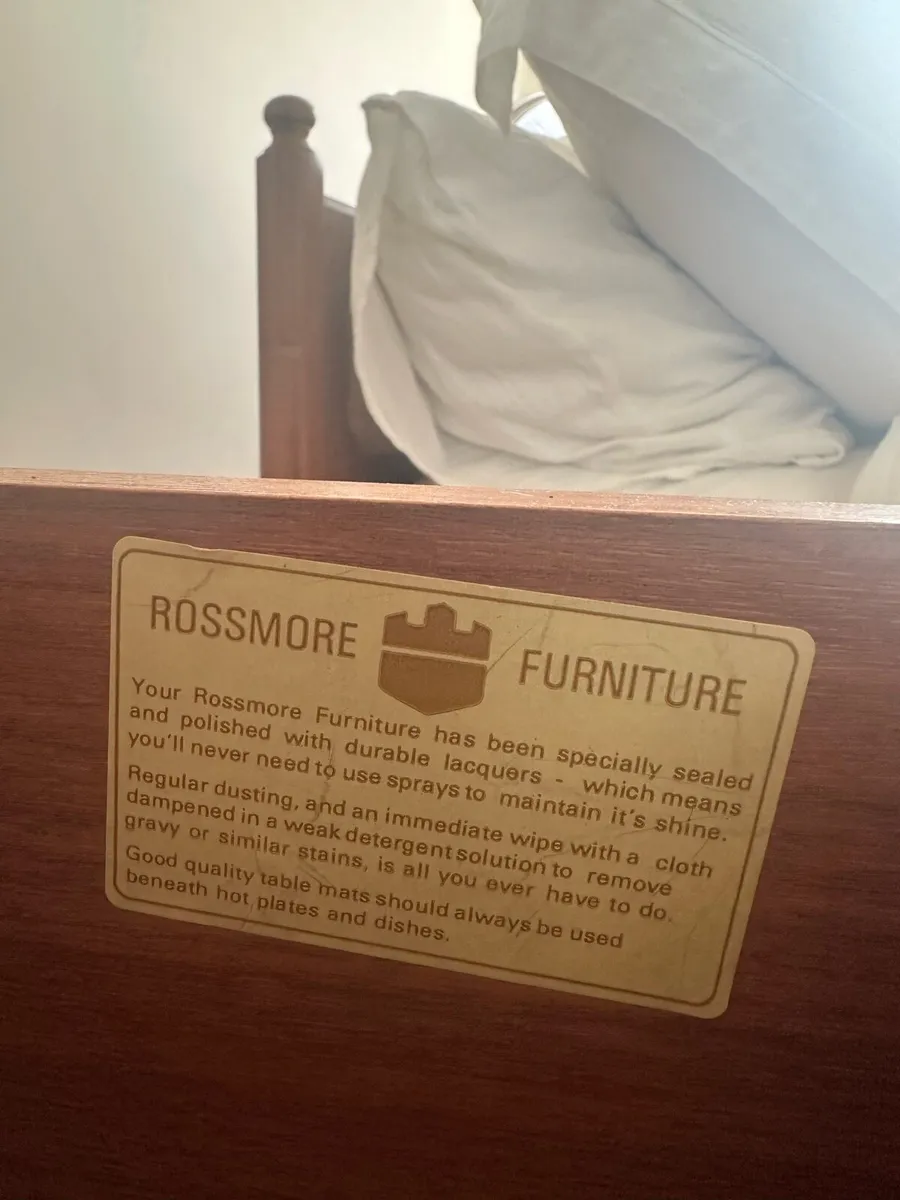 Rossmore Mahogany Bedroom Furniture - Image 1