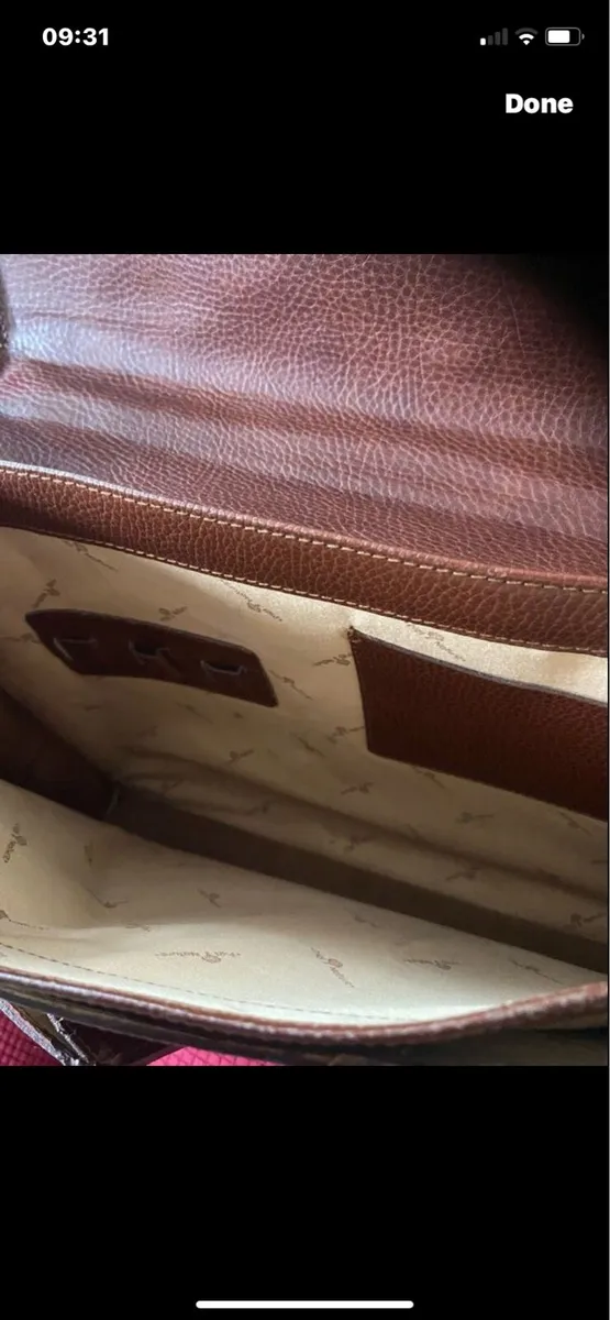 Leather Messenger Bag/ Satchel - Image 3