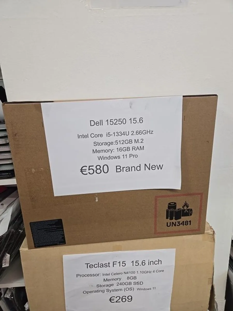 brand new dell 15250 laptop  Shop warranty - Image 1