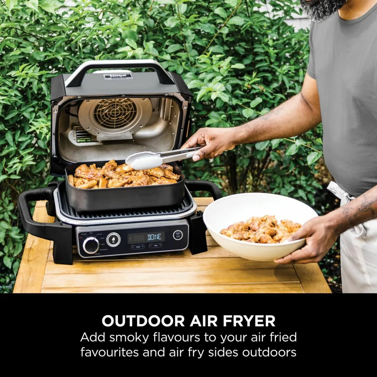 Ninja Woodfire Electric BBQ Grill and Smoker - Image 4