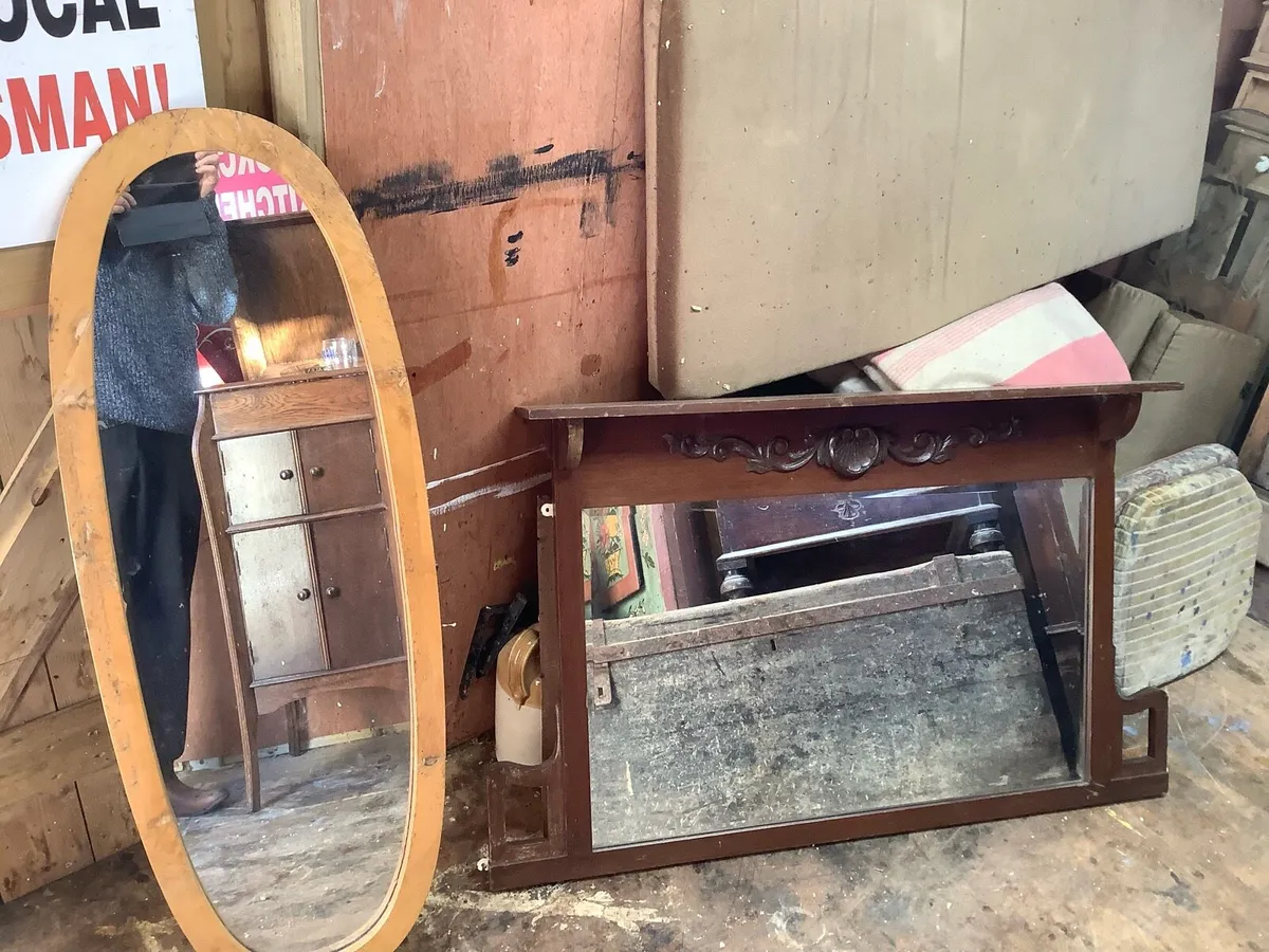 Two old mirrors - Image 1