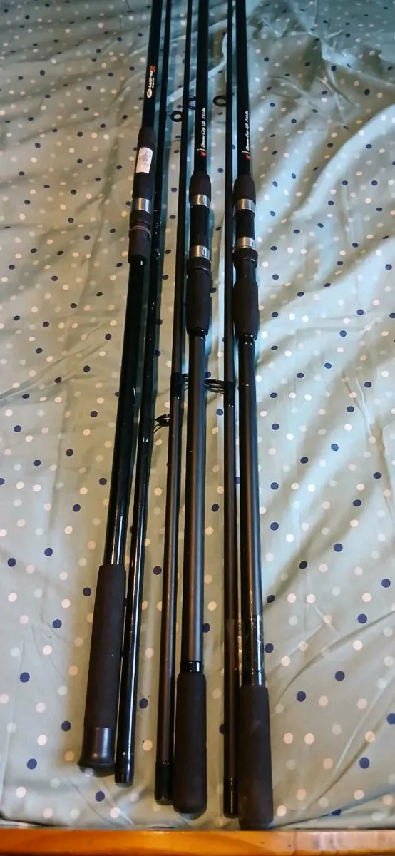 3 dead bait rods - Image 1