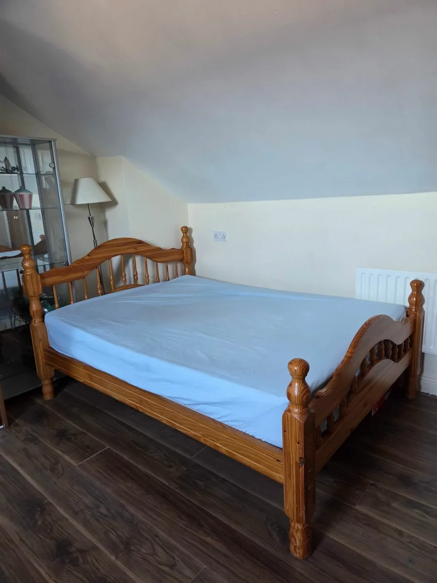 Double Bed With Mattress - Image 1