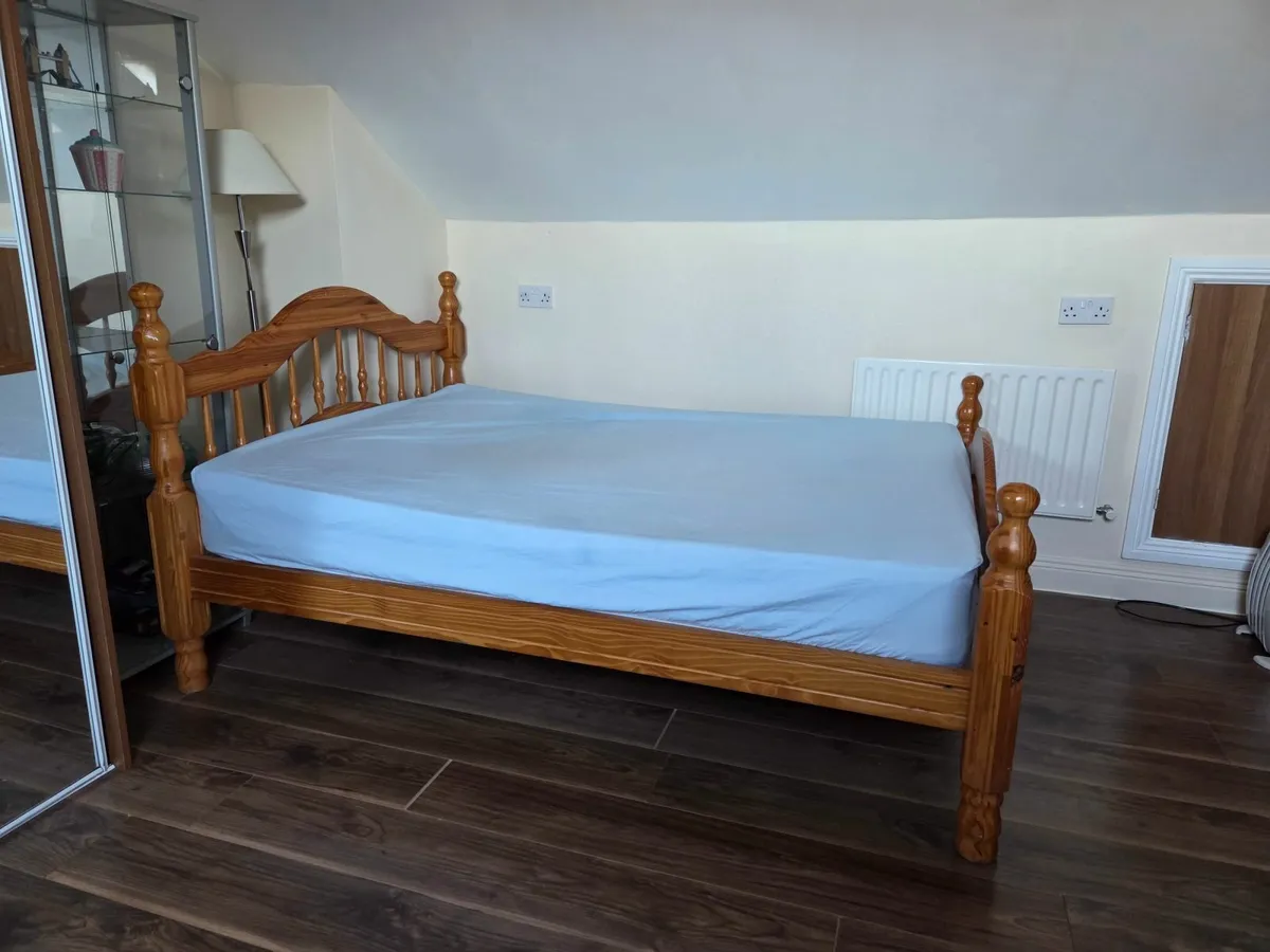 Double Bed With Mattress - Image 2