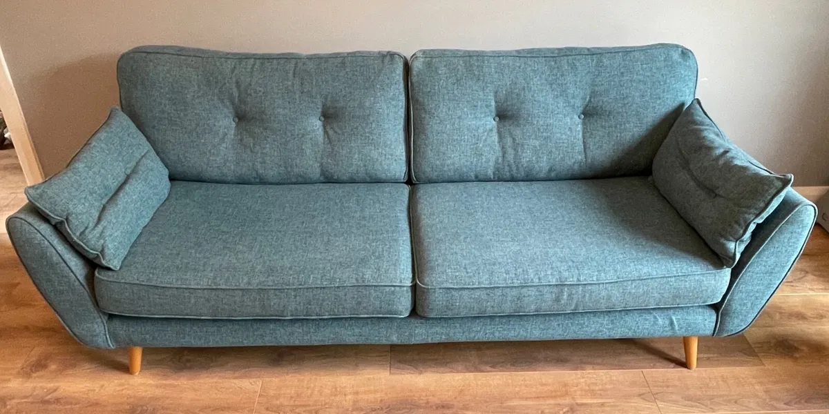 DFS French Connection 4 Seater Sofa - Image 1