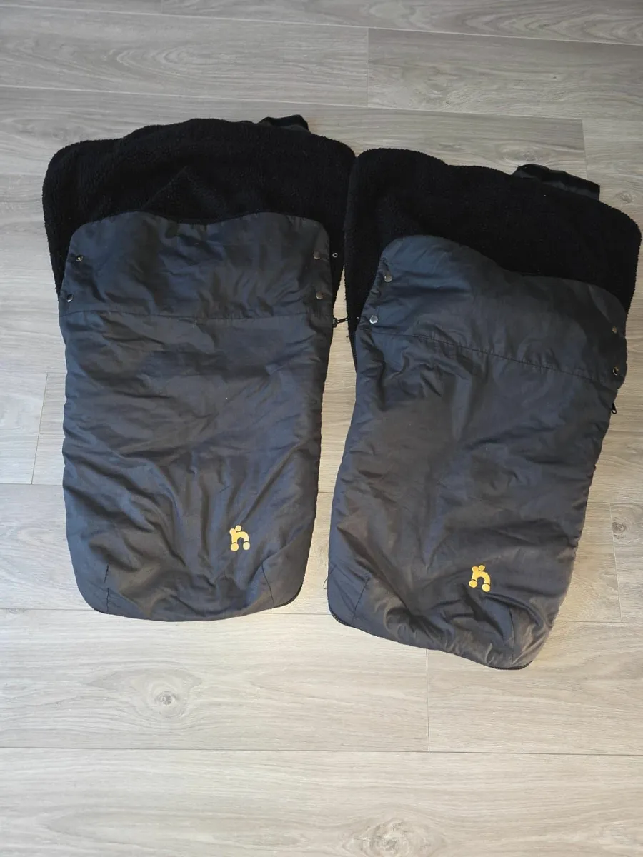 As New Out N About Double stroller footmuffs - Image 2