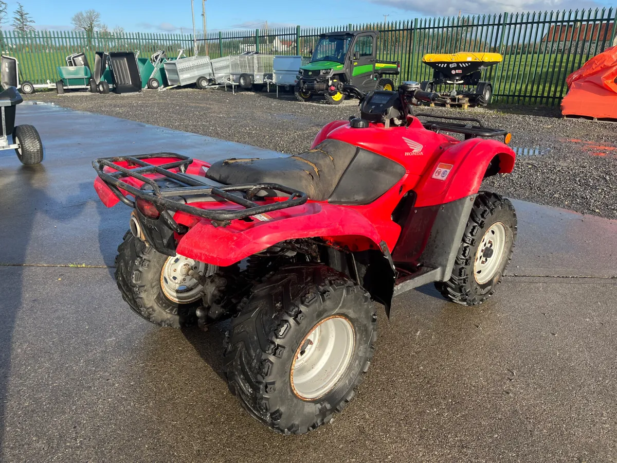 Just traded in…2010 Honda TRX 420 - Image 2