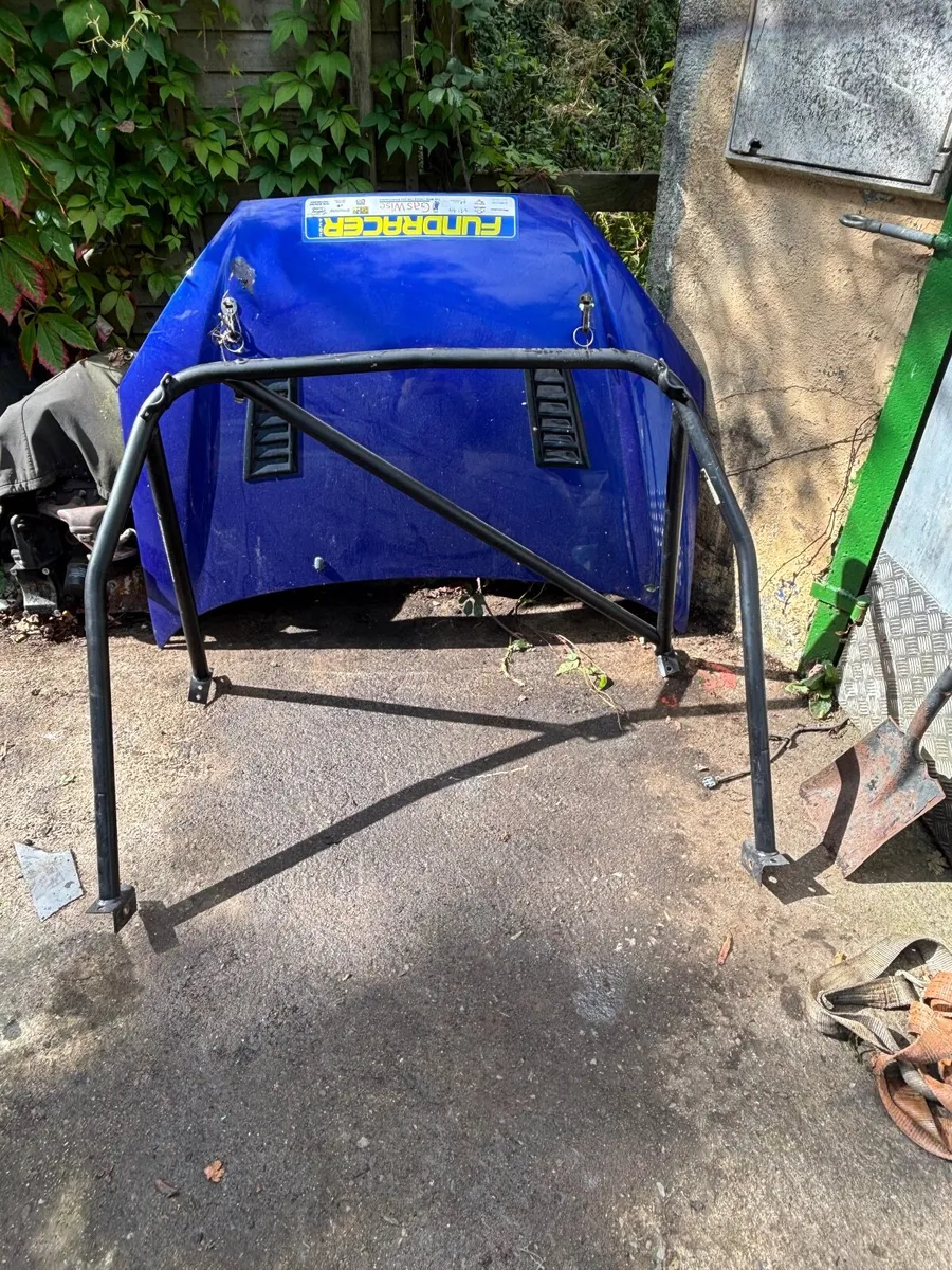 Bonnet ,   wheel Arch ,  roller cage , steering - Image 4