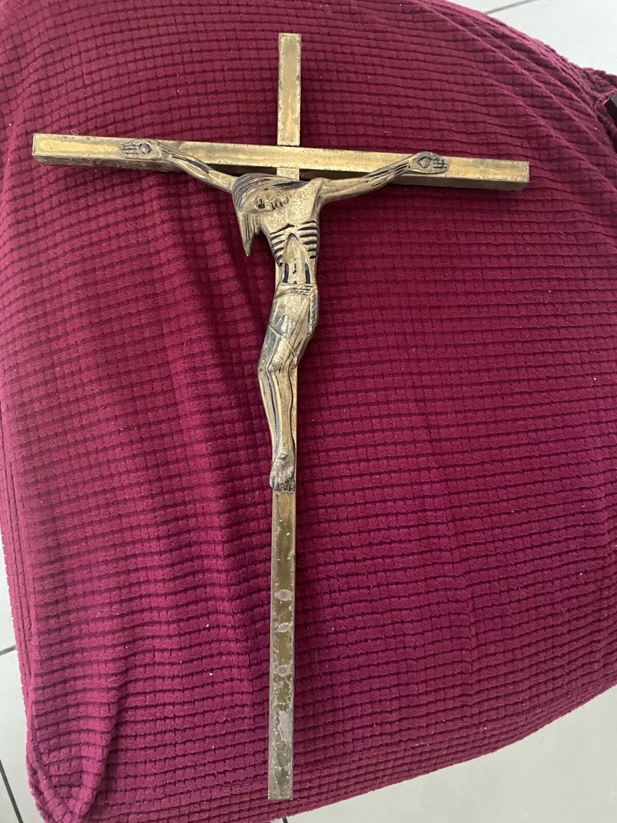 Brass Crucifix - Image 1