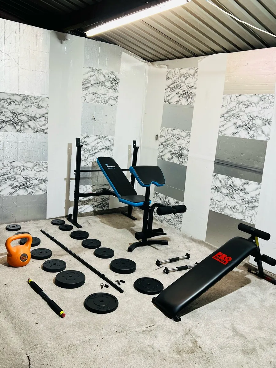 WEIGHT BENCHS BARBELL WEIGHTS DUMBBELLS &MORE - Image 3