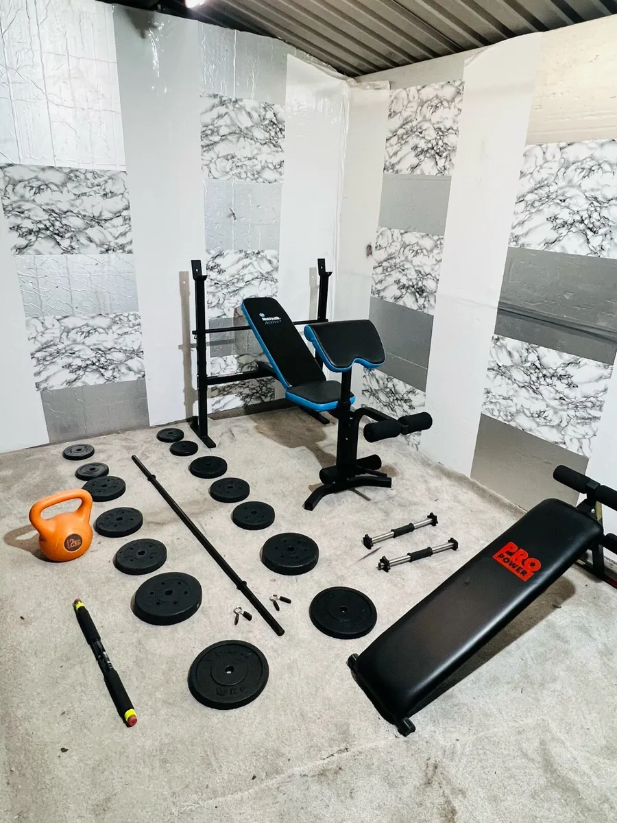 WEIGHT BENCHS BARBELL WEIGHTS DUMBBELLS &MORE - Image 1