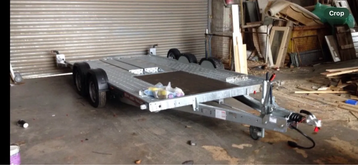 Brian James Car Transporter C4 Blue - Image 1