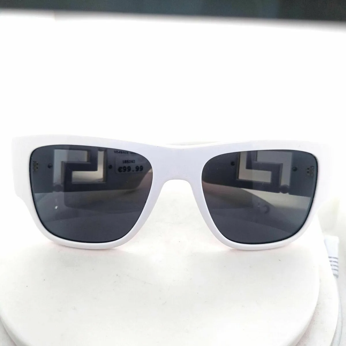 Versace Sunglasses, White Frames & Hardcase - Image 2