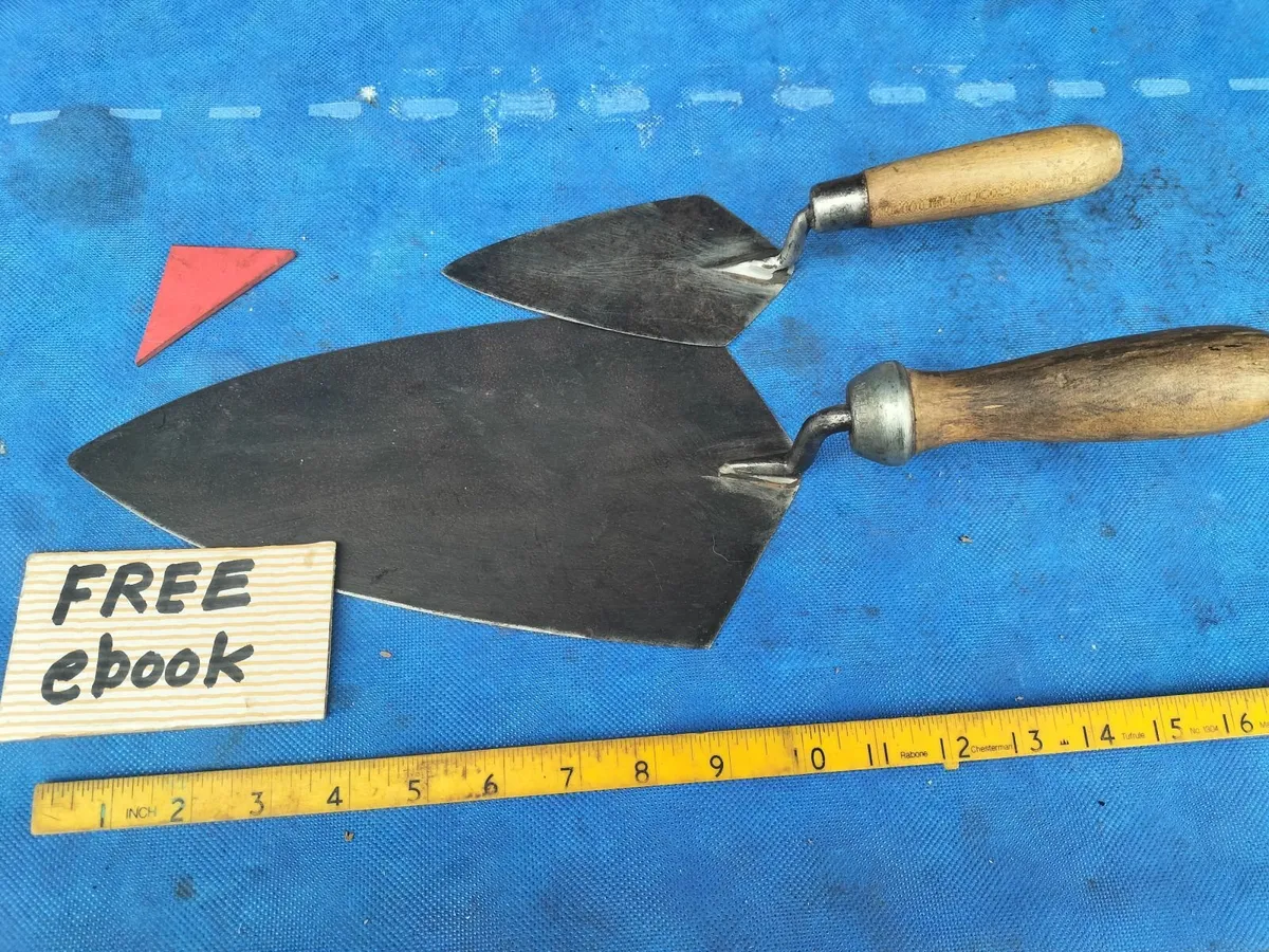 Vintage Mason's Trowels - Image 1