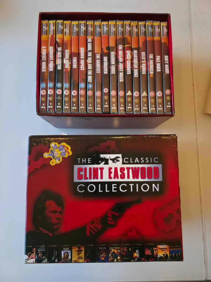 Classic Clint Eastwood Collection 17 DVD Box set - Image 1