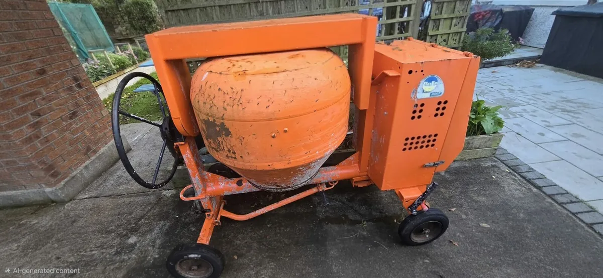Cement Mixer - Image 1