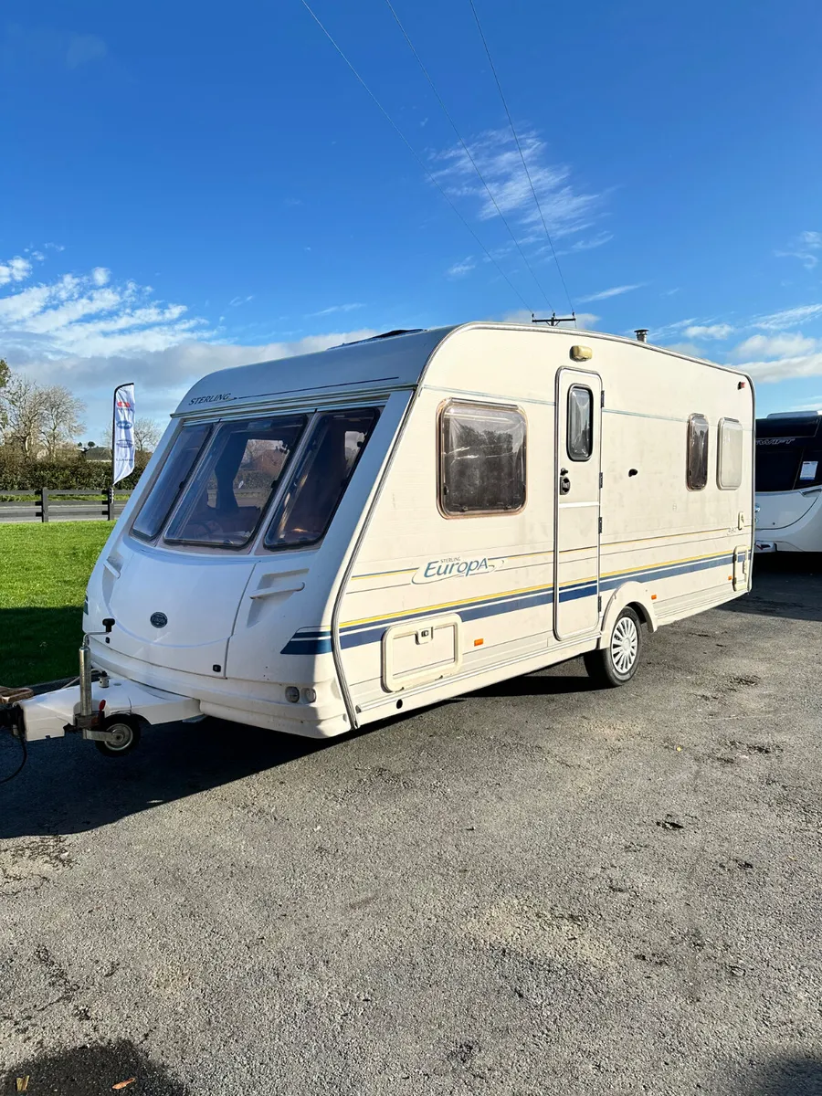 ✨BARGAIN STERLING EUROPA 4 BERTH FIXED BED✨ - Image 1