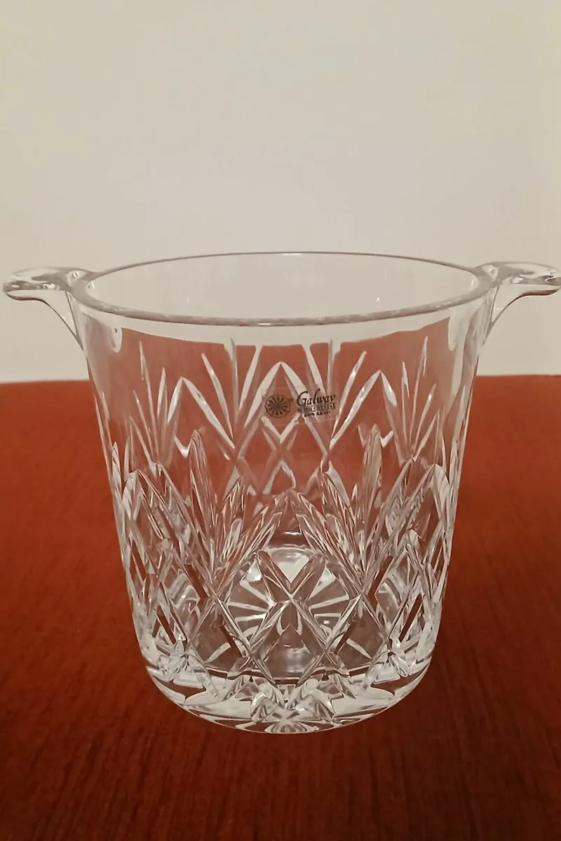 Galway Crystal ice bucket 🪣 - Image 1