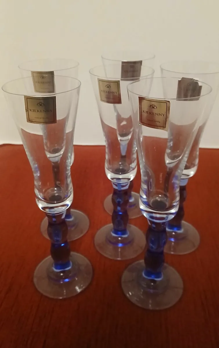 Kilkenny Crystal wine glasses - Image 1