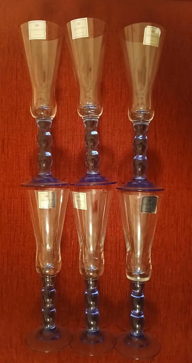 Kilkenny Crystal wine glasses - Image 2