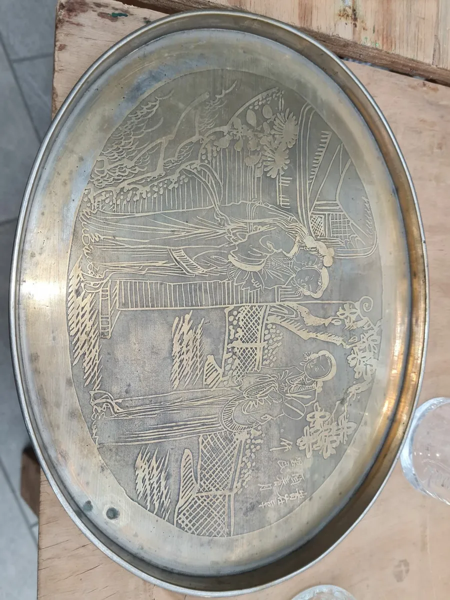 Silver plated trays - Image 1