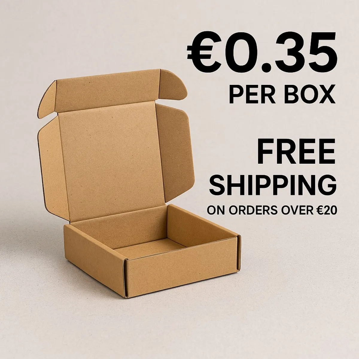 Eco Cardboard Boxes – 200×150×50 mm - Image 1
