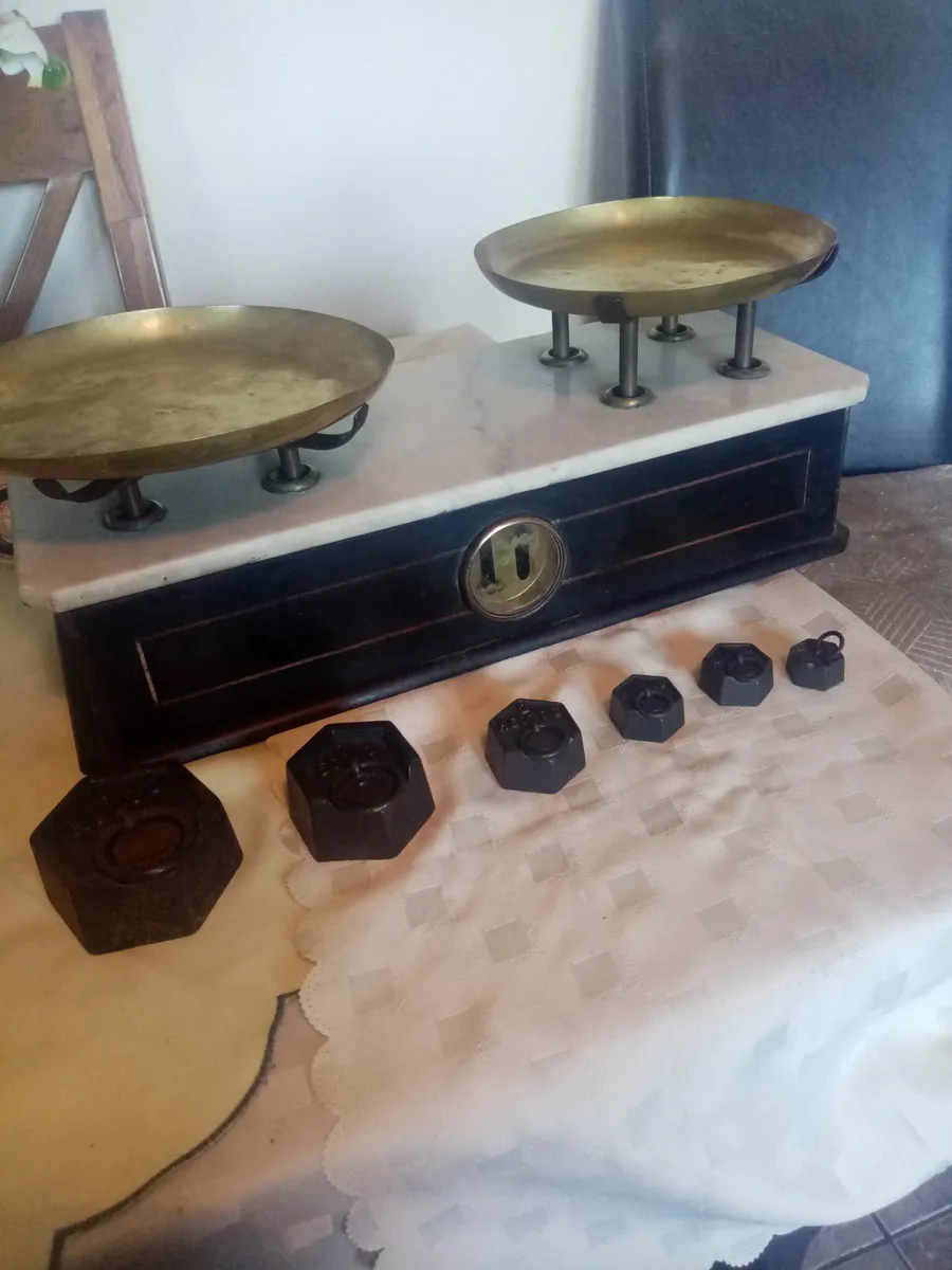 Vintage  weighing Scales - Image 1