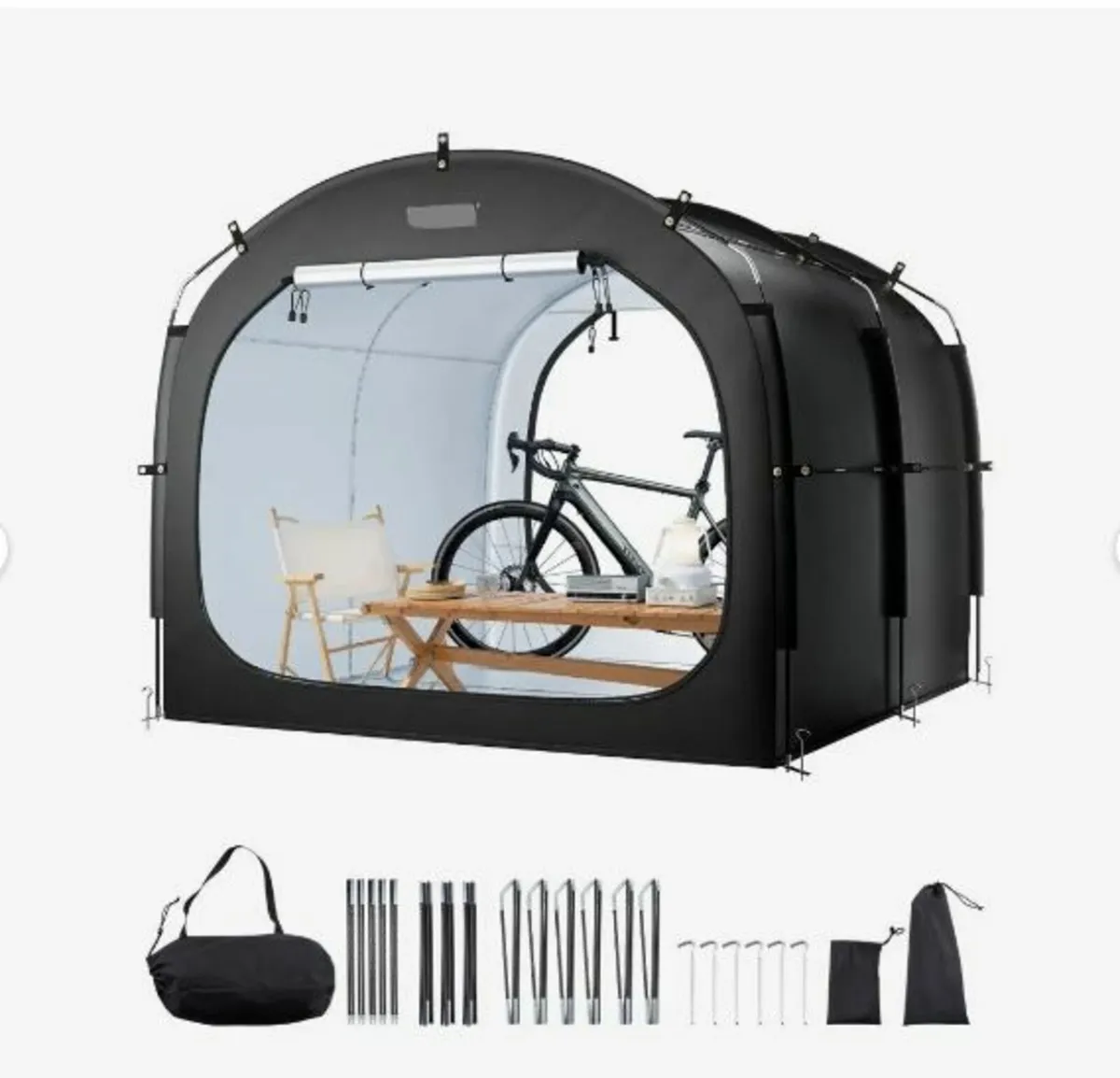 Bike Storage Tent, 5 Bikes, Outdoor - Image 1