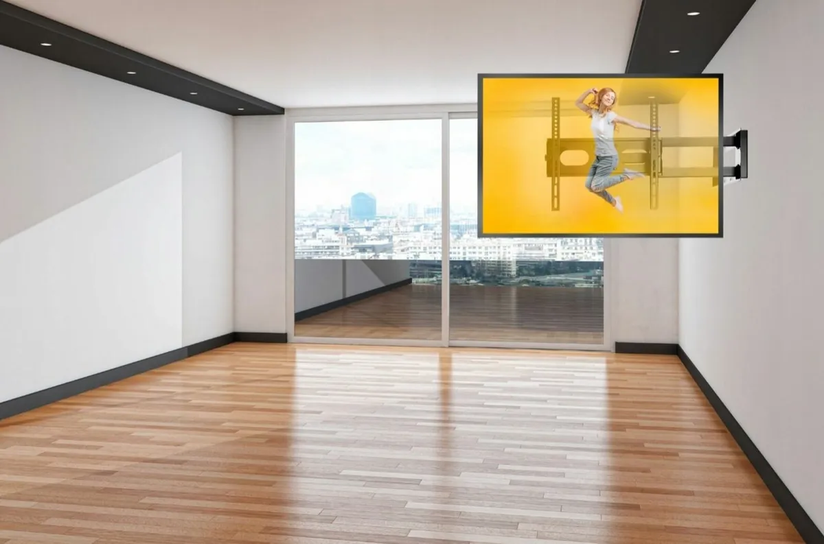 Tv Wall Bracket Tilt Swivel Full Motion 32" - 63" - Image 4