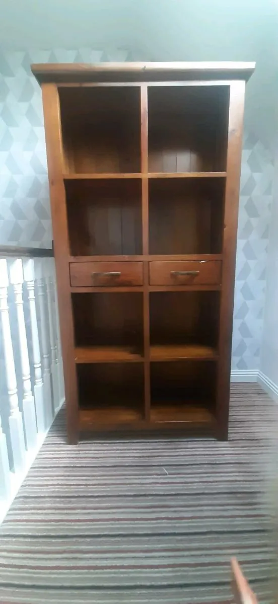 Wallnut bookcase - Image 1