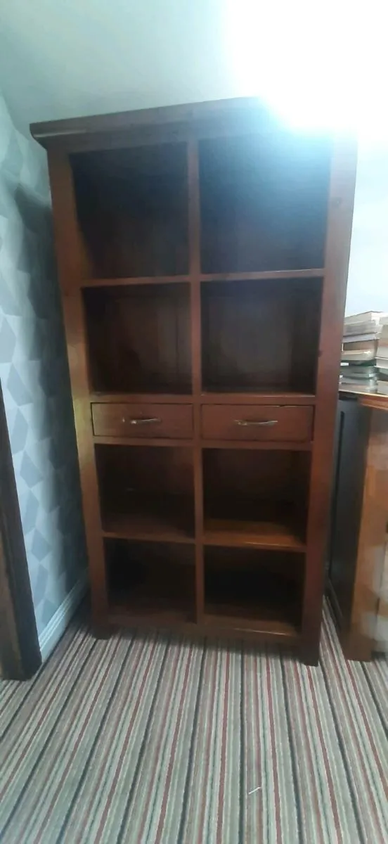 Wallnut bookcase - Image 2