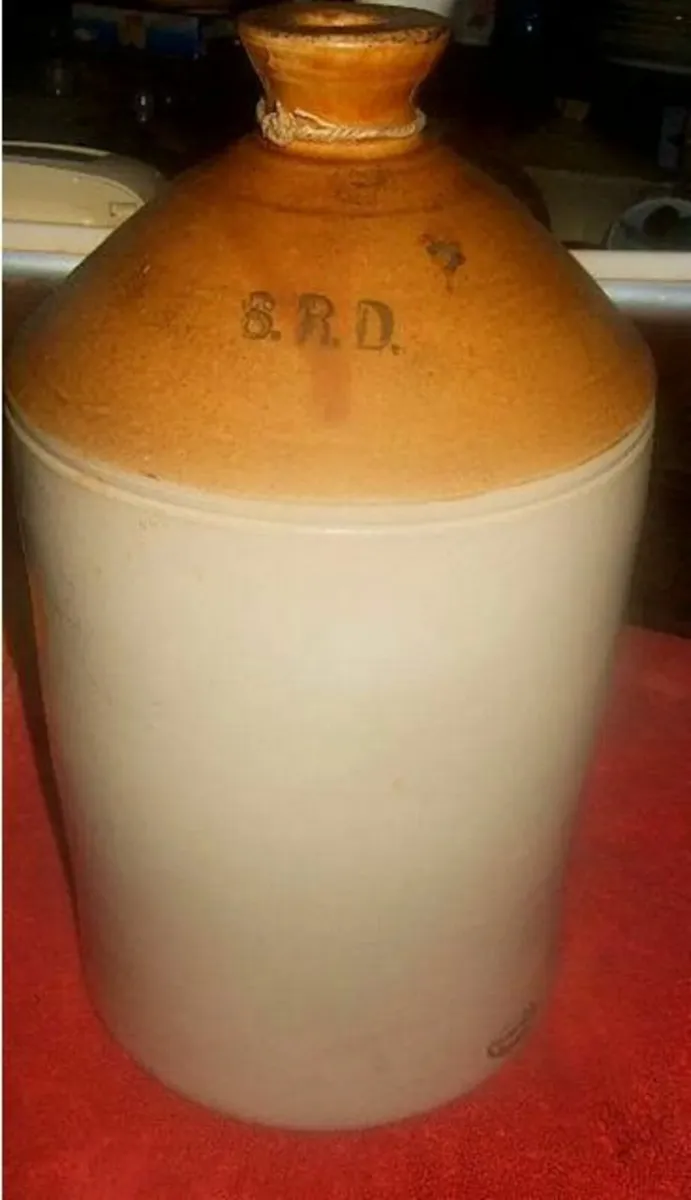 Authentic WW1 SRD Rum Jar - Image 4