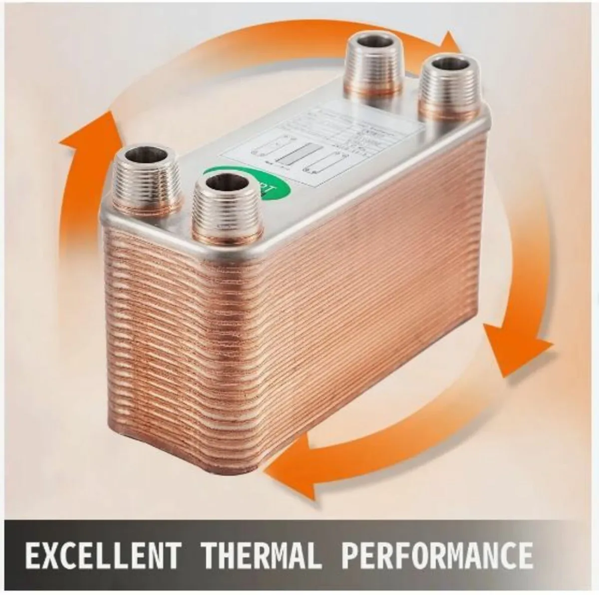 Heat Exchanger 3/4” MNPT Ports - Image 2