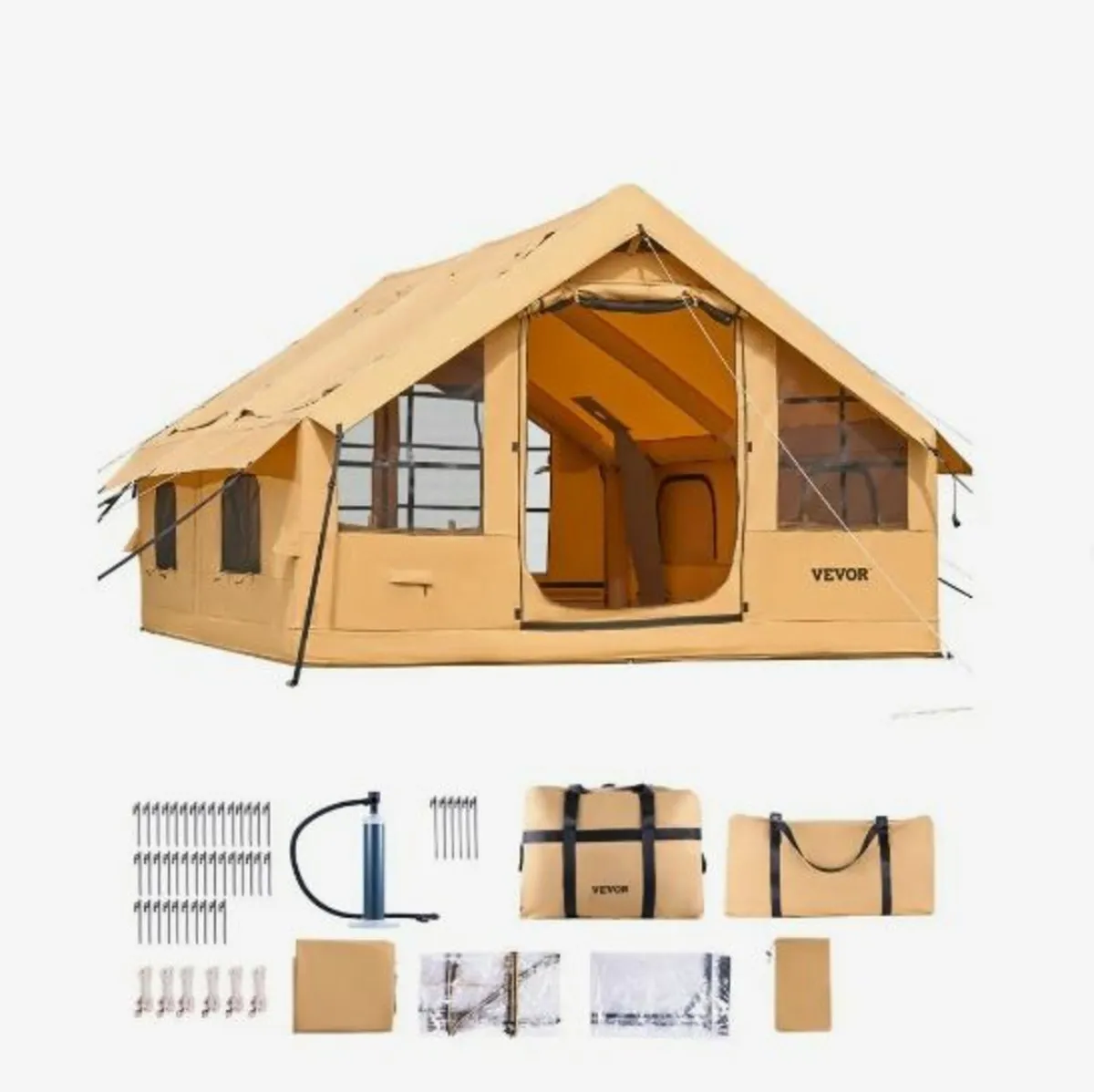 Inflatable Tents for Camping, 5-8 Person - Image 1