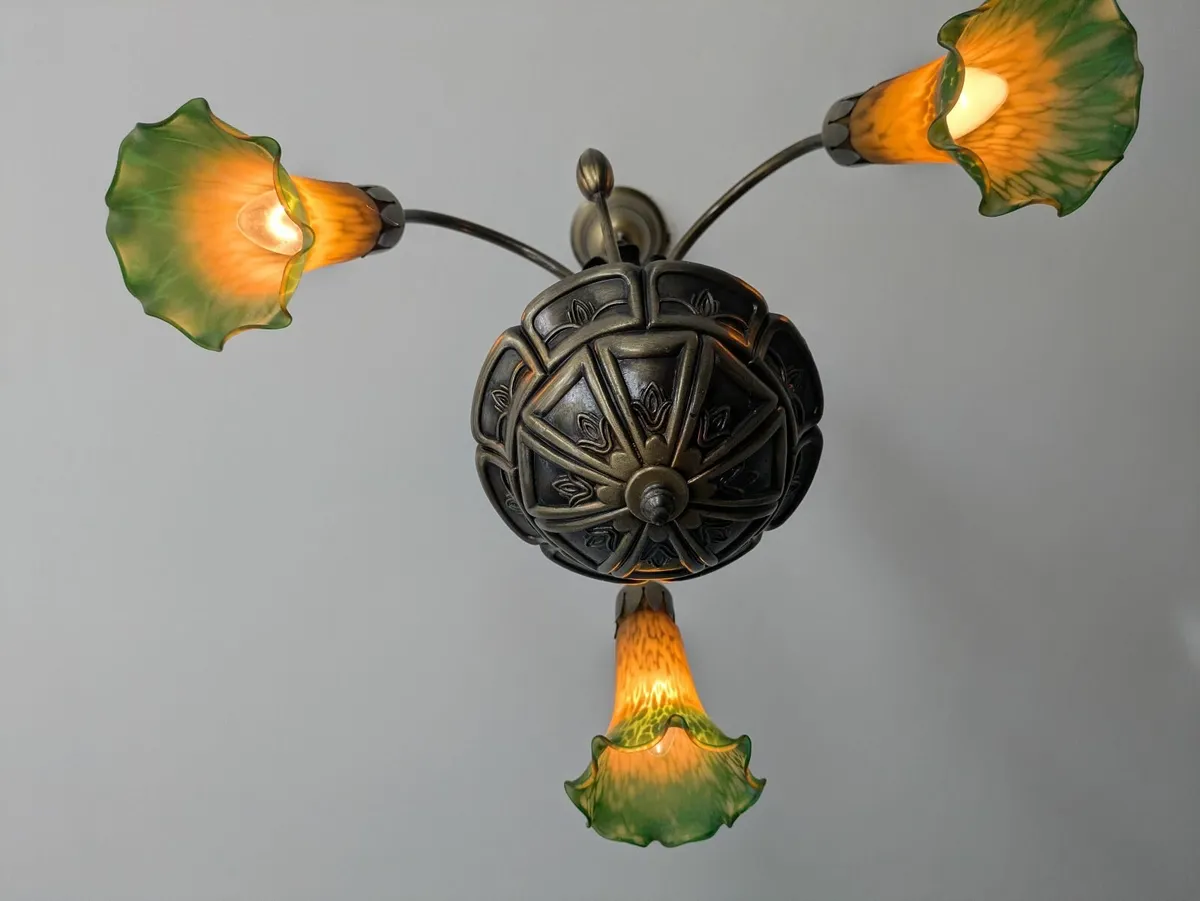 Vintage Retro Tiffany Light - Image 2