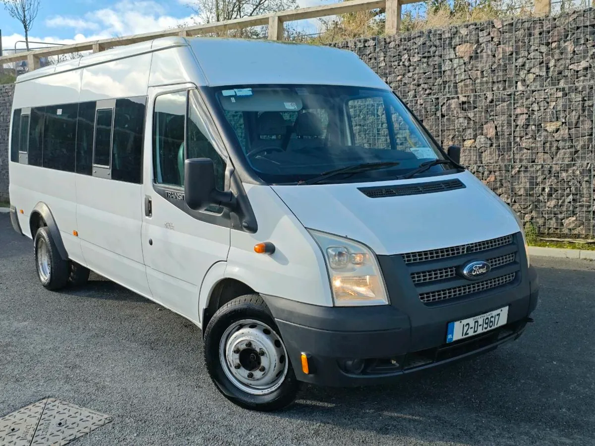 12 Transit Minibus 17 Seater - New CVRT - Image 1