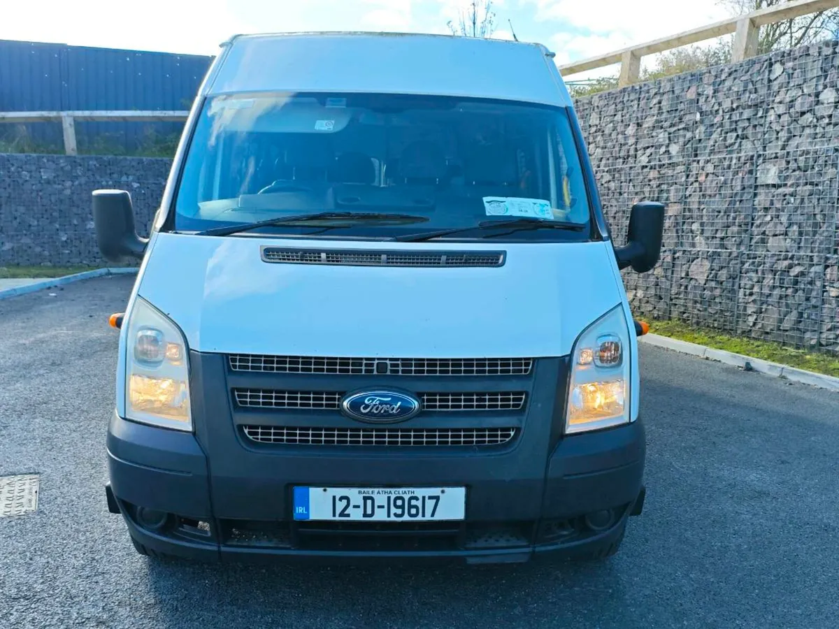 12 Transit Minibus 17 Seater - New CVRT - Image 2