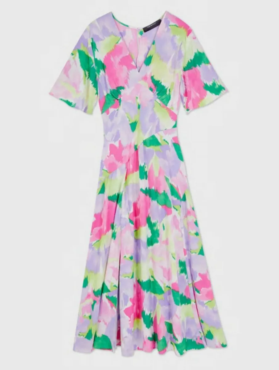 BRAND NEW Ladies Floral Dress: Size 10 & Size 12 - Image 2