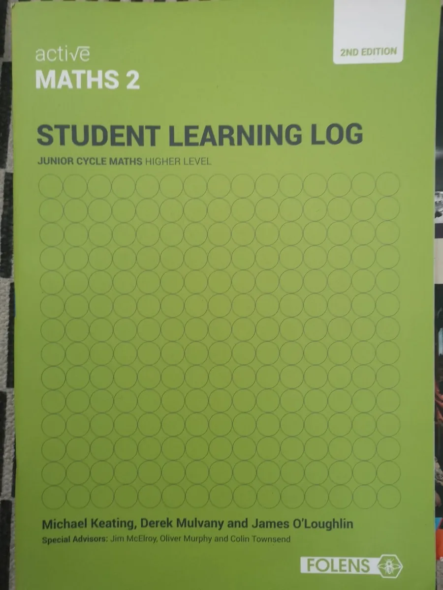 Junior Cycle Maths Learning Log