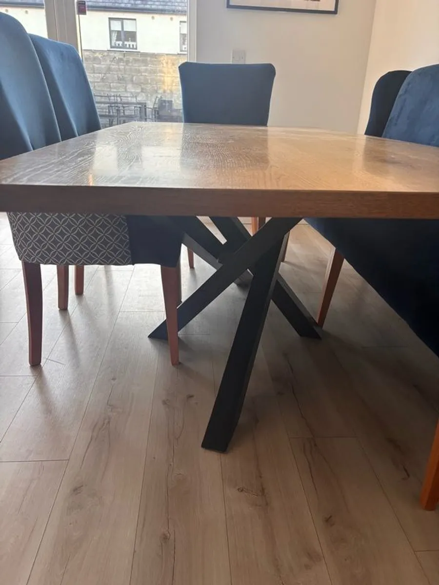 Dining Table, Bench and Chairs - Image 1