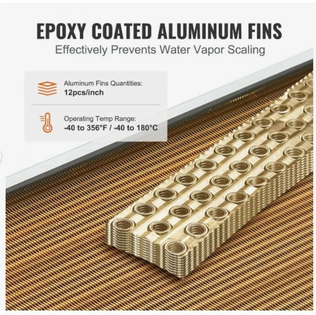 20"x 20"/50.8 x 50.8 cm Heat Exchanger - Image 3