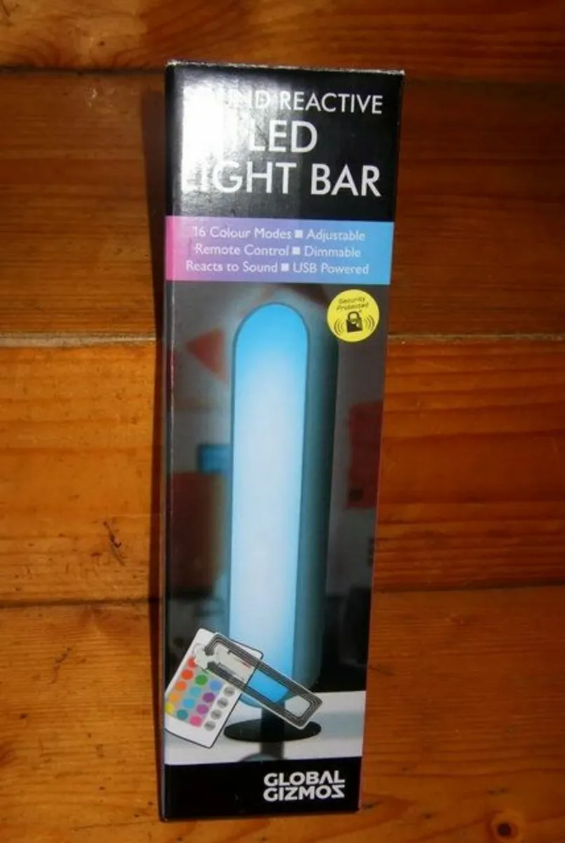 BNWT Sound Reactive LED Light Bar - Image 4