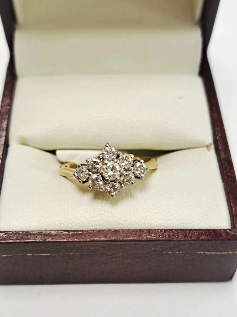 18K Gold Diamond Ring 18CT - Image 1
