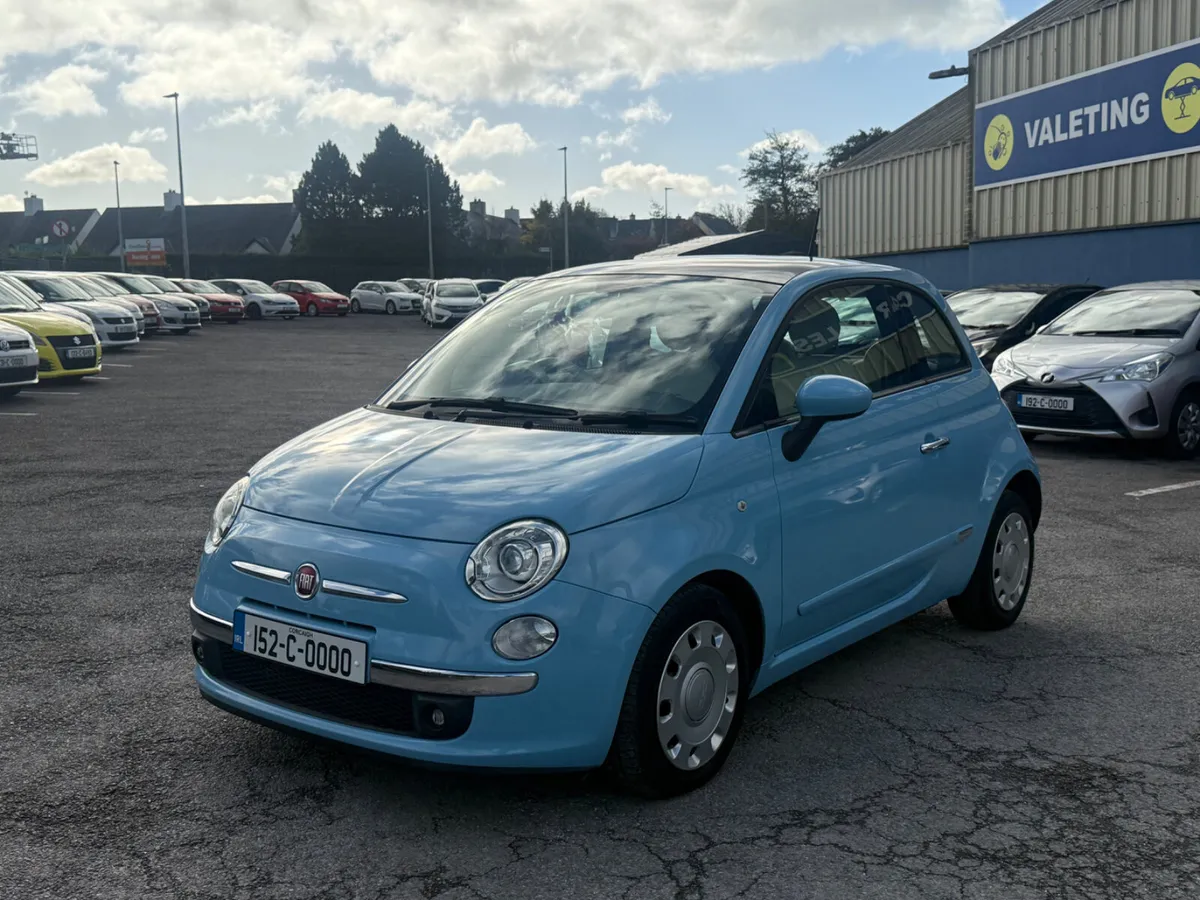 Fiat 500 Automatic with Panoramic Roof - Image 1