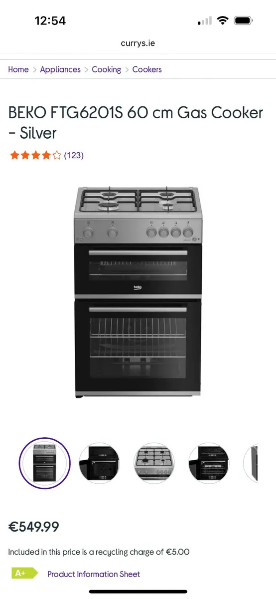 Gas Cooker